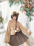 To Alice~ Lolita Cute Bear Short Coat -Pre-order