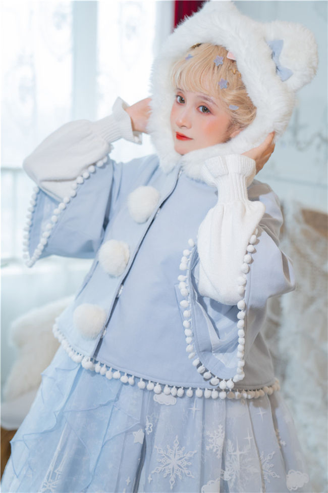 To Alice~ Doll Paradise~Bear Flocking Lolita JSK/JSK Set