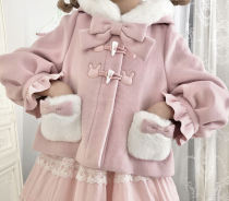Alice girl Soft Candy Rabbit Sweet Lolita Short Coat