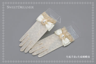 Sweet Dreamer Pearl Lace Lolita Gloves