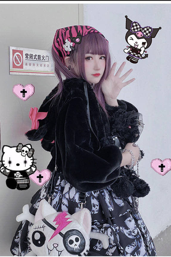Diamond Honey ~Zombie Dying Bear~ Lolita Autumn and Winter Inner JSK