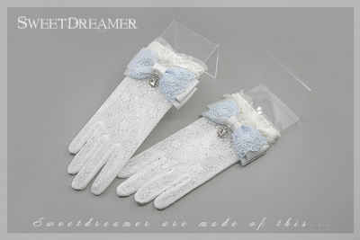 Sweet Dreamer Pearl Lace Lolita Gloves
