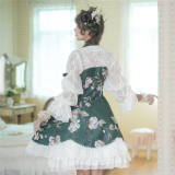 Doris Night ~Vintage Lace Cotton Lolita OP
