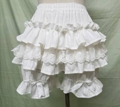 Sweet Cotton Ruffles Lolita Bloomer