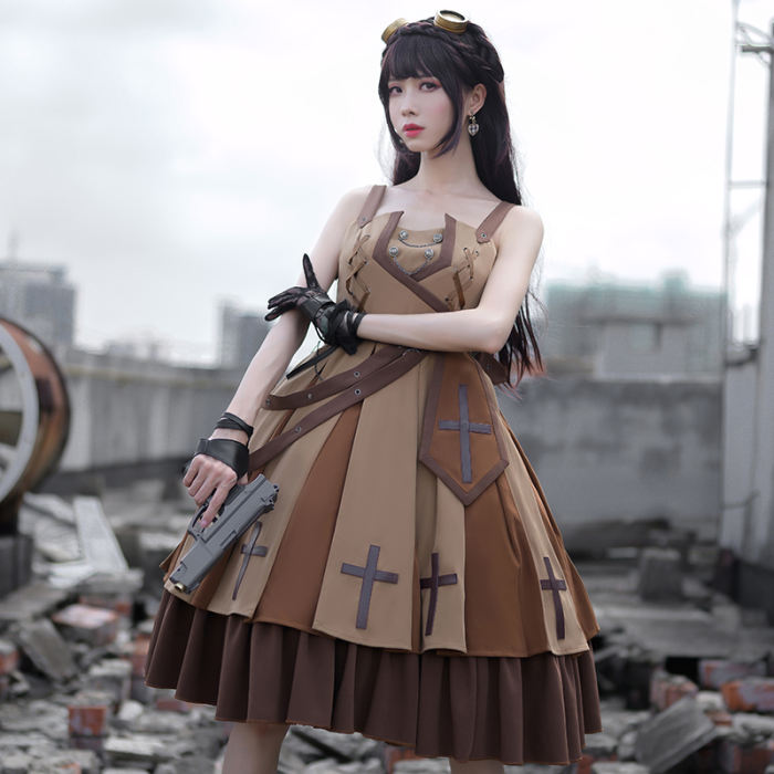 Ying Luo Fu Break of Dawn ~Vintage Military Lolita Fullset