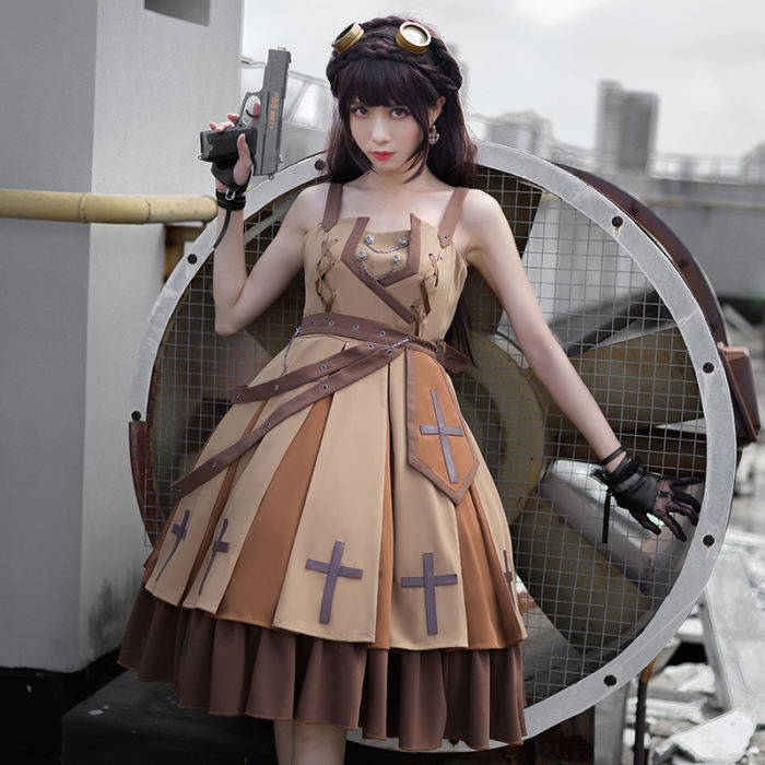 Ying Luo Fu Break of Dawn ~Vintage Military Lolita Fullset