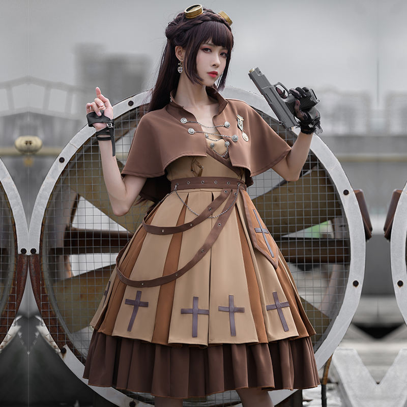 Ying Luo Fu Break of Dawn ~Vintage Military Lolita Fullset