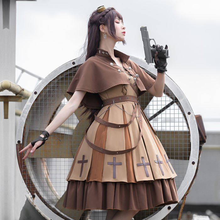 Ying Luo Fu Break of Dawn ~Vintage Military Lolita Fullset