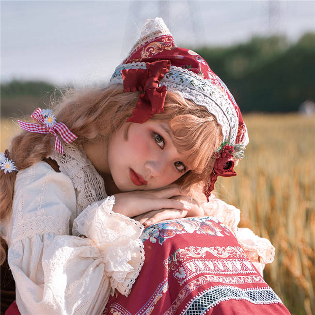 Miss Point ~The Song of Harvest Lolita Accessories -Pre-order
