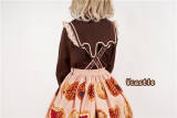Vcastle ~Chocolate Lolita Long Sleeves Blouse-Pre-order