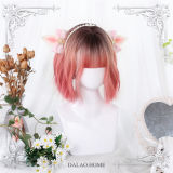 Dalao Home ~Youri Irregular Micro-curly Lolita Short Wigs - In Stock