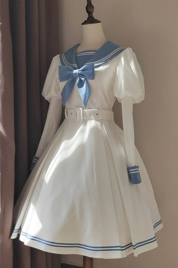 Sailor Style Vintage Lolita OP -Pre-order