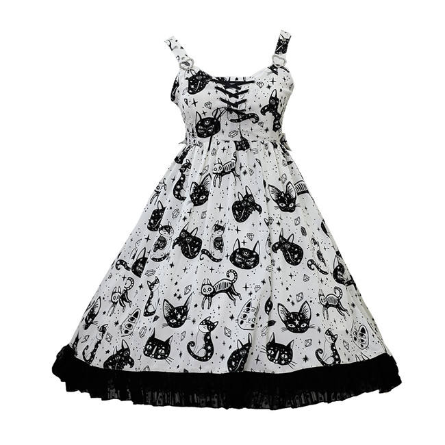 Annie Parcel ~Diamond Star Meow~ Lolita JSK