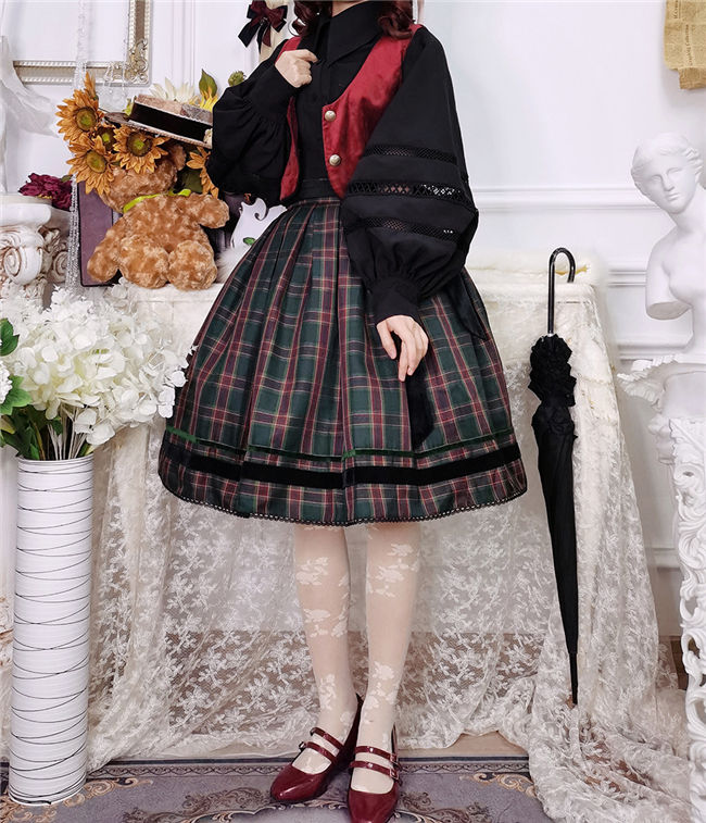 Ode to Joy Lolita SK/ Vest/ Blouse -(Custom-tailor Available)