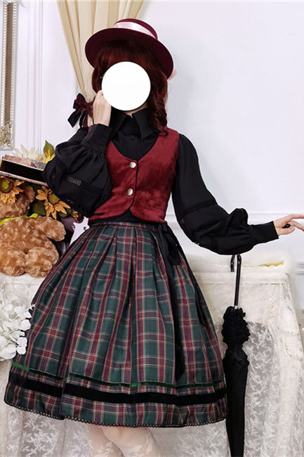 Ode to Joy Lolita SK/ Vest/ Blouse -(Custom-tailor Available)