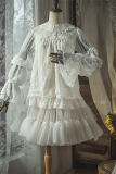 Doris Night ~Vintage Lace Lotus Sleeves Lolita Blouse
