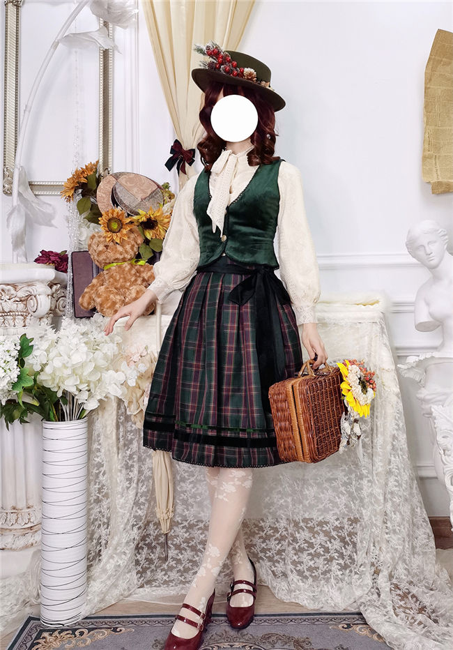 Ode to Joy Lolita SK/ Vest/ Blouse -(Custom-tailor Available)