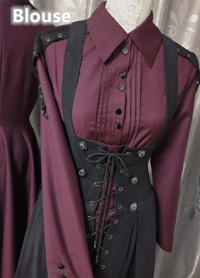 Fran's Oath Gothic Lolita JSK/Skirt/Cape/Blouse