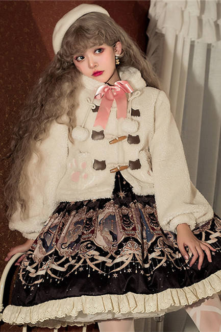Ying Luo Fu Explore the Stars~Vintage Sweet Lolita JSK/Coat -Pre-order