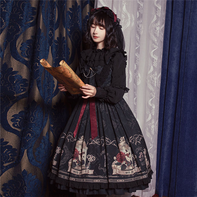 Withpuji Nightingale and Rose Lolita JSK