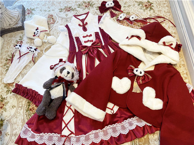 Panda Little Chef~ Qi Lolita OP