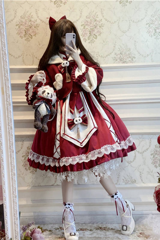 Panda Little Chef~ Qi Lolita OP