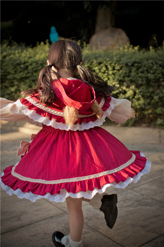To Alice~Little Red Riding Hood Lolita OP/ Set For Kids
