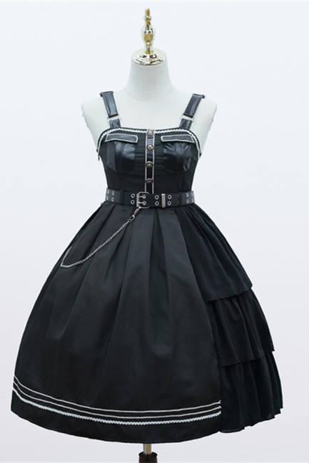 Night Owl ~Military Gothic  Lolita JSK /Set-Ready Made