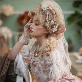 Miss Point ~ Elizabeth Meow~ Embroidery Lolita OP Special Version -Pre-order