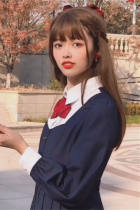 Top Student Pleated Uniform Lolita OP-Pre-order