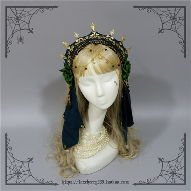 Palace Vintage Gorgeous Flowers~ Lolita Accessories