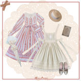 Miss Point ~ Alisa~ Lolita OP Striped Maid Version -Pre-order