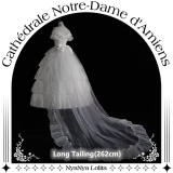 NyaNya Lolita Boutique ~ Amiens Cathedral Bridal Lolita OP Long Version -Pre-order