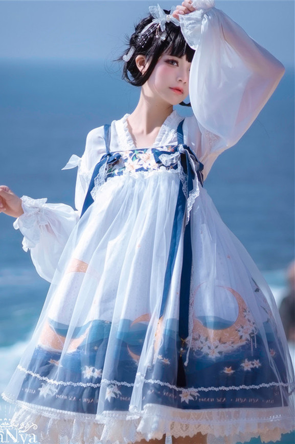 NyaNya Lolita Boutique ~Over the Sea the Moon Shines Bright Qi