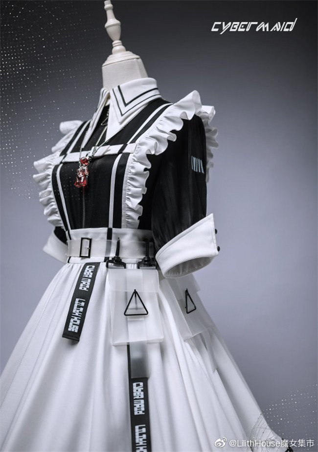 Lilith House ~Cyber Maid Maid Lolita Dresses