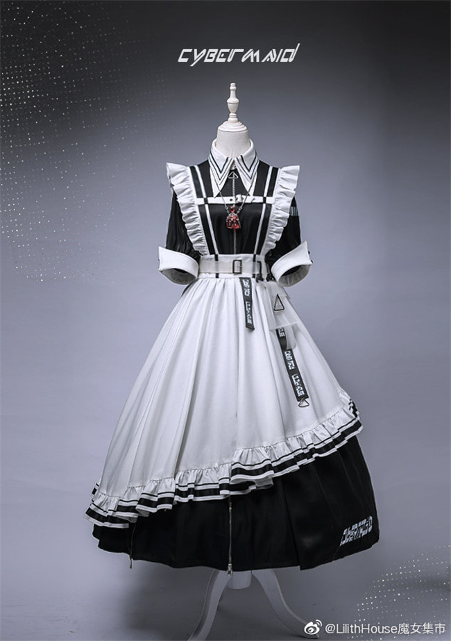 Lilith House ~Cyber Maid Maid Lolita Dresses