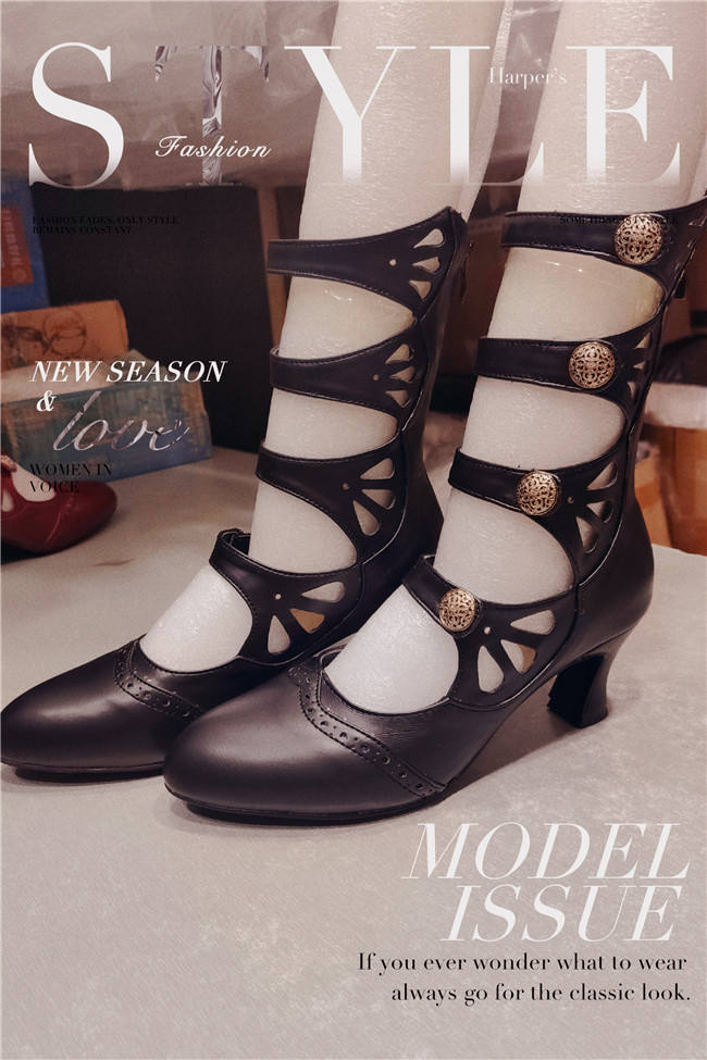 Mary Jane Lolita  Ankle Boots