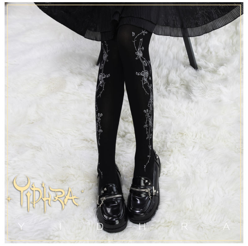 Yidhra Lolita ~Rose Princess Lolita Tights -120d
