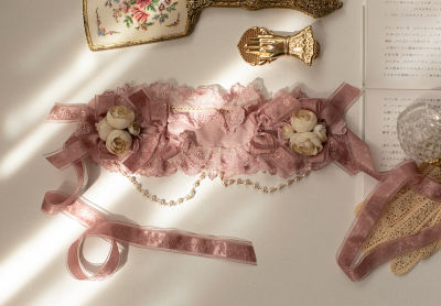Cutie Creator ~Little Dorrit~ Lace Bow Beadchain Lolita Headband