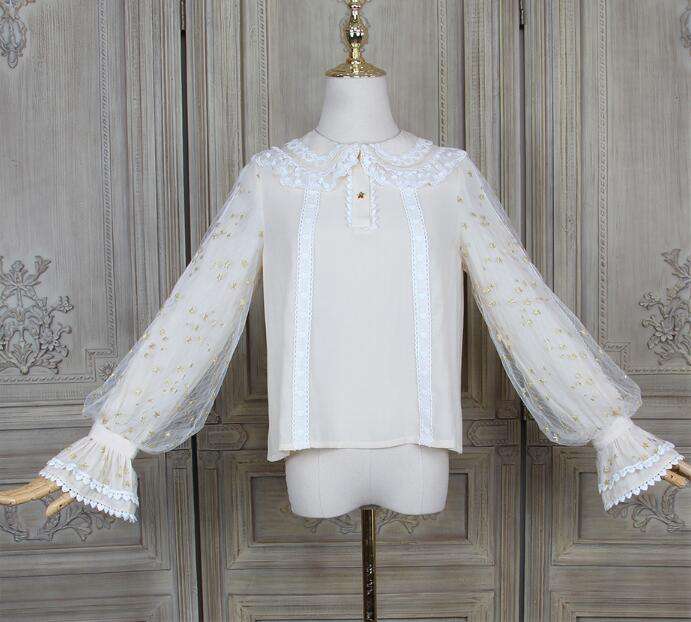 Little Dipper ~Kompeit Sweet Lolita Blouse -Ready Made