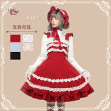 red lolita dress