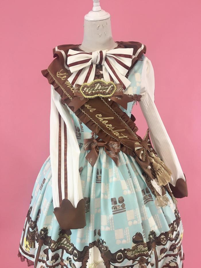 Fluff Mollie ~Chocolate Chef Lolita JSK -Ready Made