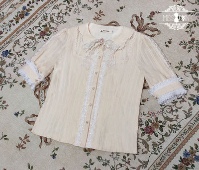 Miss Point ~Margaret Cotton Lolita Blouse -Pre-order