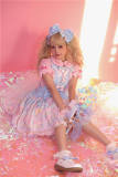 CCat Rainbow Doll House Sweet Lolita Salopette