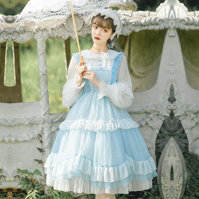Starry Night Suffer from Insomnia Lolita OP -Pre-oder