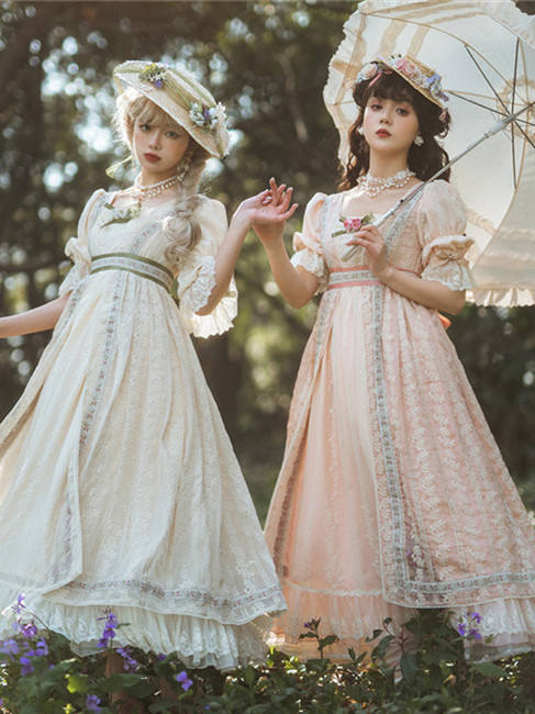 Miss Point ~ Salley Garden 2.0 Empire Dailywear Lolita OP -Custom Tailor