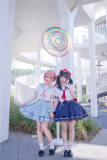 Tommy Bear ~Stargirl Sailor Style Lolita Top + Skirt Set