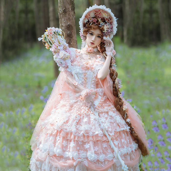 Cat Fairy Elven Fairy Elegant Chiffon Lolita JSK