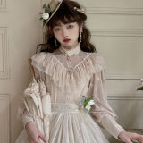 Miss Point ~Tulipa Vintage Lolita Blouse -Pre-order