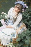 CEL Lolita ~To Alice Oil Painting Printed Lolita JSK